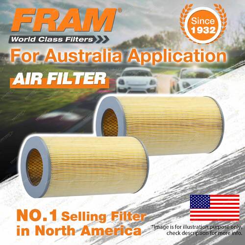 2 x Fram Air Filter for Toyota Commuter Bus TRH227 TRH228 4Cyl 2.5L Turbo Diesel