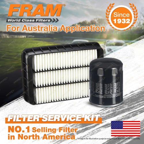 Fram Oil Air Filter Kit for Citroen C4 1CM AirX 4cyl 2L Petrol 07/2012-On