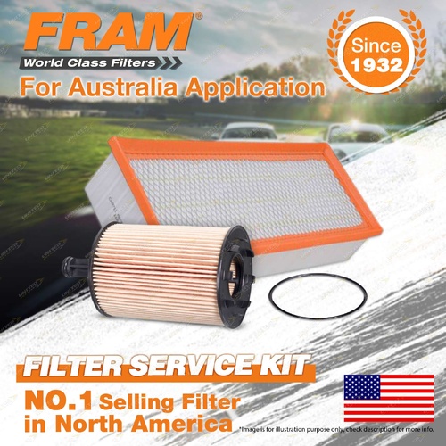 Fram Oil Air Filter for Volkswagen Jetta Golf Mk V VI Passat 3C Tiguan Caddy Eos