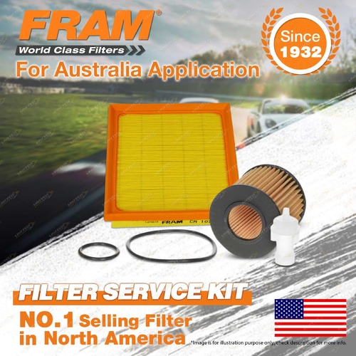 Fram Oil Air Filter Kit for Lexus Ct 200H ZWA10R 4cyl 1.8L Hybrid 2ZR-FXE