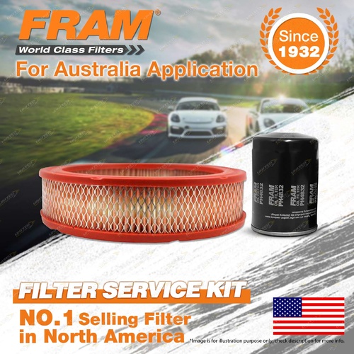 Fram Oil Air Filter Service Kit for Daihatsu Rocky F80 F85 F87 4cyl 2L Petrol