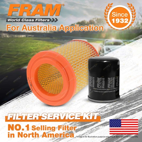 Fram Oil Air Filter for Honda Crv RD RE Integra DC 4cyl Petrol K24A1 K20Z1 K24Z1