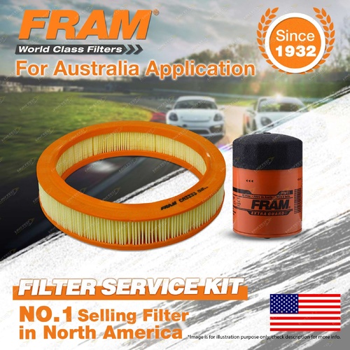 Fram Oil Air Filter Kit for Holden Berlina VK V8 Commodore VB Monaro Statesman