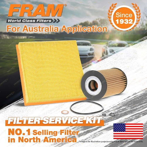 Fram Oil Air Filter Kit for BMW 318I Z3 318Is 318Ti 316I E36 E37 E46 4cyl Petrol