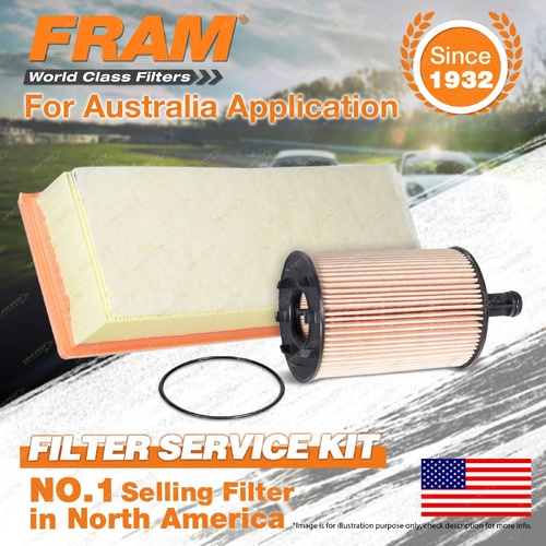 Fram Oil Air Filter for Audi A4 B8 2.0 TDI Q5 8R 2.0 TDI Qt 4cyl 2L CAGA CAGB