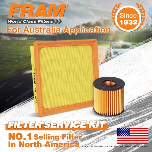 Fram Oil Air Filter Kit for Lexus Nx300H AYZ10R AYZ15R 4cyl 2.5L Hybrid 2AR-FXE