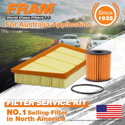 Fram Oil Air Filter Kit for Landrover Discovery Sport LC Range Rover Evoque L538