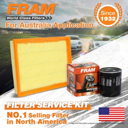 Fram Oil Air Filter for Holden Barina XC Combo Van Tigra Vxr 4cyl Petrol Z18XE