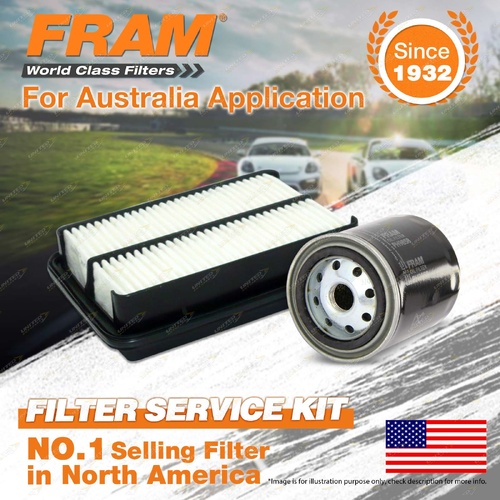 Fram Oil Air Filter for Toyota Corolla AE82 4cyl 1.6L Petrol 4A-LC 1985-05/1989