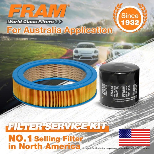 Fram Oil Air Filter for Jeep Cj7 Cj8 Hawke Laredo Overlander Renegade Wagoneer