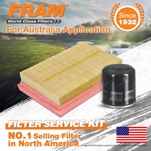 Fram Oil Air Filter for Toyota Prius C NHP10R 4cyl 1.5L Hybrid 1NZ-FXE 2012-On