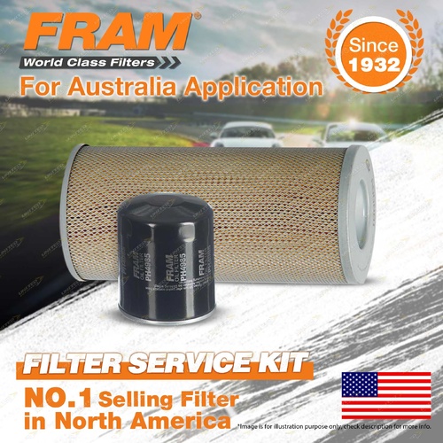 Fram Oil Air Filter Kit for Toyota Hiace RZH103 RZH113 RZH125 Sbv Van RCH22 4cyl