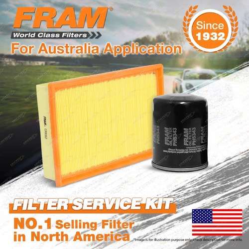 Fram Oil Air Filter Kit for Ford Econovan JH Maxi 4cyl 1.8L 2L Petrol FE F8 FE-E