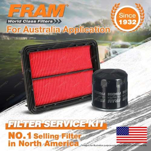 Fram Oil Air Filter Kit for Mazda 626 GF Mx-5 NB 4cyl 1.8L 2L Petrol FS B8