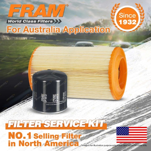 Fram Oil Air Filter for Fiat Ducato Turbo 4cyl 2.3L F1AE0481C 02/2007-02/2012