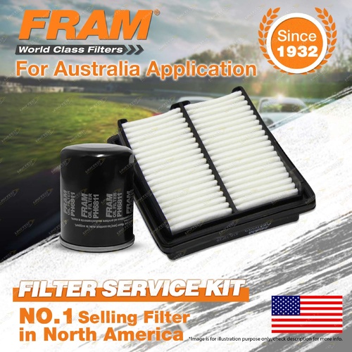 Fram Oil Air Filter for Honda Jazz GD 4cyl 1.3L 1.5L Petrol L13A1 L15A1 02-08