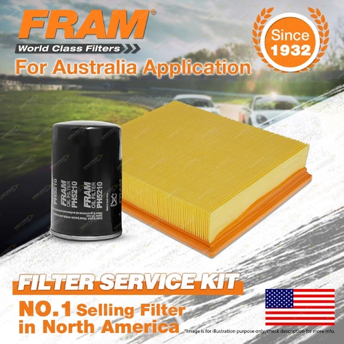 Fram Oil Air Filter Kit for Audi 80 B4 2.3E 5cyl 2.3L Petrol NG 08/1992-1994