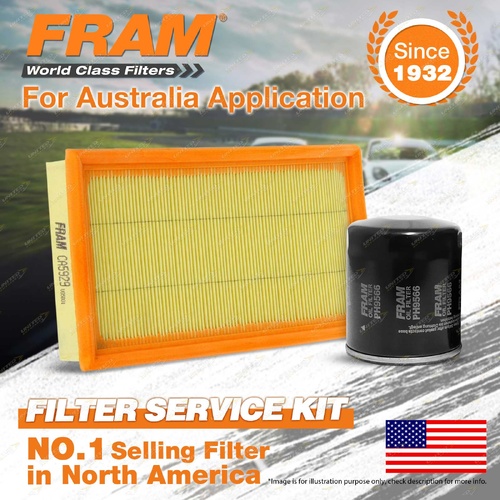 Fram Oil Air Filter for Ford Focus LR 4cyl 2L Petrol ED-Zetec 09/2002-04/2005