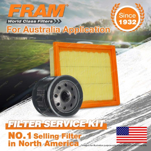 Fram Oil Air Filter for Ford Fiesta WQ 4cyl 1.6L Petrol Duratec 02/2006-12/2008