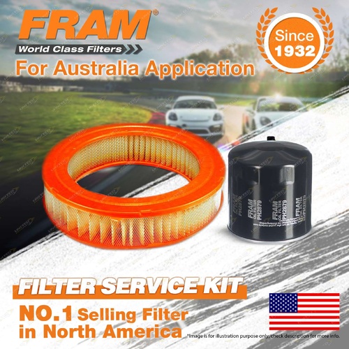 Fram Oil Air Filter for Toyota Celica TA22 TA23 T18 TE72 4cyl 1.6L 1.8L Petrol