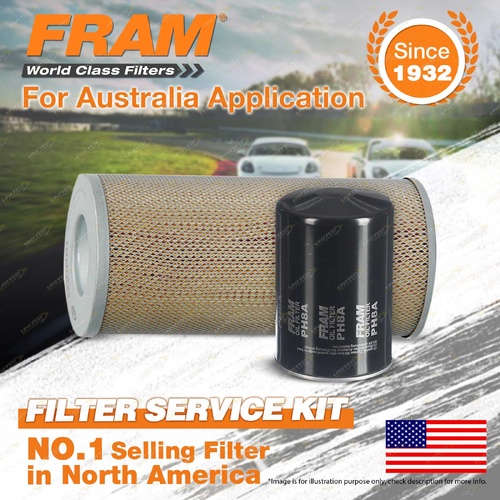 Fram Oil Air Filter Kit for Toyota Commuter Bus Hiace LH103 SWB LH113 LH125 LWB