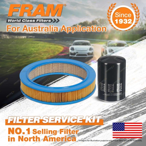 Fram Oil Air Filter for Ford Bronco Cortina Fairlane Fairmont XA ZG 250 Falcon