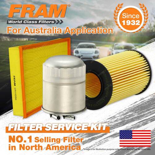 Fram Oil Air Fuel Filter Service Kit for Benz Sprinter 309 311 511 515 315