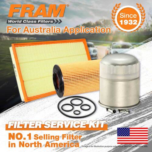 Fram Oil Air Fuel Filter Service Kit for Mercedes Benz Viano W639 CDi 2005-2011