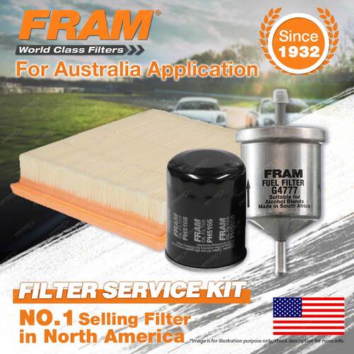 Fram Oil Air Fuel Filter Service Kit for Nissan Micra K11 06/1995-1998