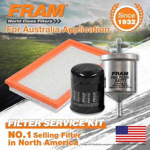 Fram Oil Air Fuel Filter Service Kit for Nissan Bluebird Navara Nx Nx-R Serena