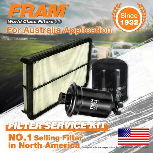 Fram Oil Air Fuel Filter Service Kit for Toyota Camry SXV20R SXV20R 1992-2002