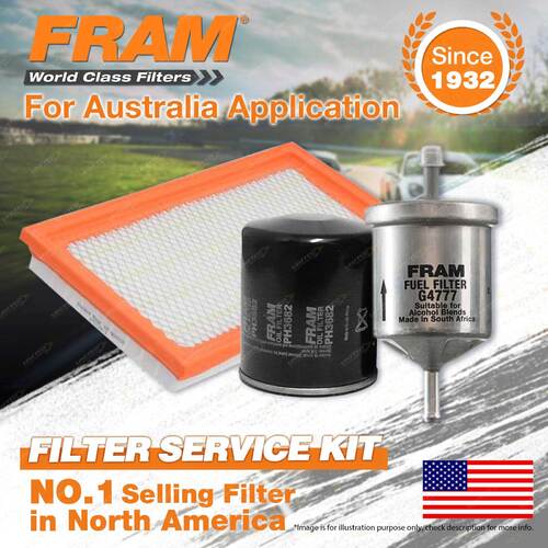 Fram Oil Air Fuel Filter Service Kit for Nissan Pulsar N14 GLi Q N15 S13