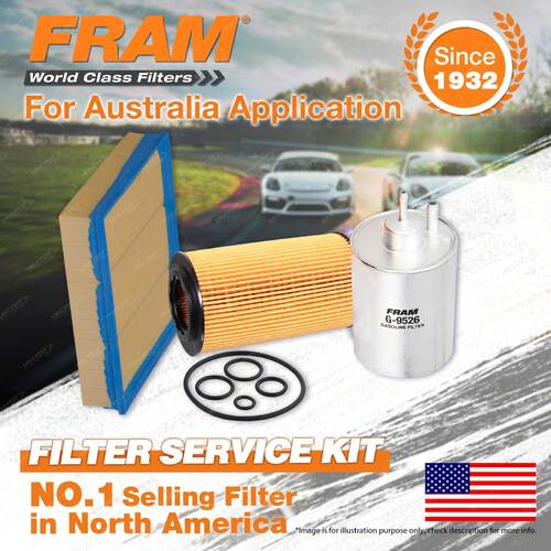 Fram Oil Air Fuel Filter Service Kit for Benz C240 C280 W202 Clk320 C208 Ml500