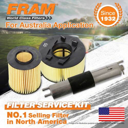 Fram Oil Air Fuel Filter Service Kit for BMW 318I 318Ti E46 2001-2005