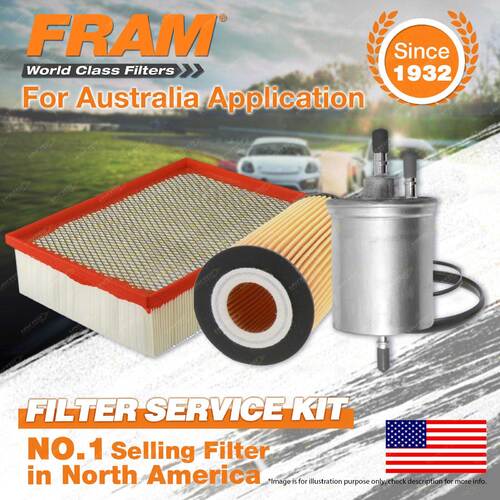 Fram Oil Air Fuel Filter Service Kit for Audi A4 B7 2.0 TFSI 2005-2008