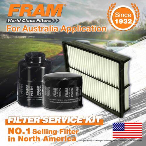 Fram Oil Air Fuel Filter Service Kit for Mazda Mazda 3 BK BL 08/2007-01/2014