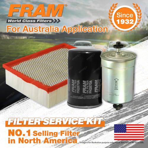 Fram Oil Air Fuel Filter Service Kit for Audi A4 B7 03/2005-03/2008