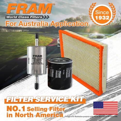 Fram Filter Service Kit For Holden Commodore VT VX VY 3.8L 1997-2004