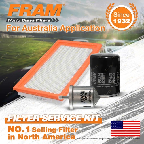 Fram Oil Air Fuel Filter Service Kit for Nissan Maxima A32 A33 Navara D22 II-IV