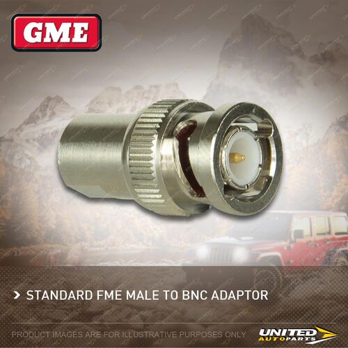 GME Standard FME Male To BNC Adaptor Replacement Fitment AD-SS502