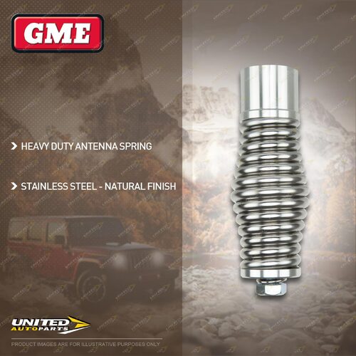 GME Stainless Steel Heavy Duty Antenna Spring Suit AE-SS4704/AE-SS4705/AE-SS4706