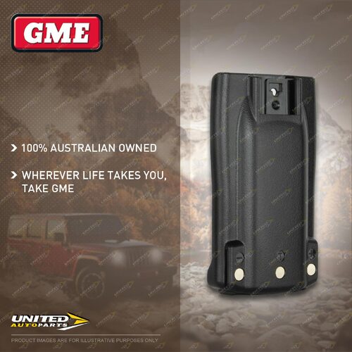 GME 2600Mah Black Li-Ion Battery Pack - Suit Radio TX-SS6160 Variants