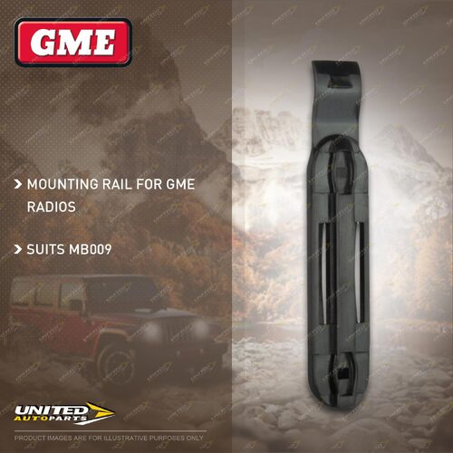 GME Mounting Rail CA-SS011 - Suit for MB-SS009 Metal Radio Bracket