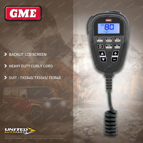 GME Lcd Controller Microphone - Suit TX-SS3340/TX-SS3345/TX-SS3540