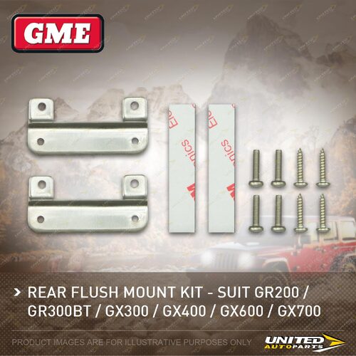 GME Rear Flush Mount Kit Suit GR-SS200/GR-SS300BT/GX-SS400/GX-SS600/GX-SS700