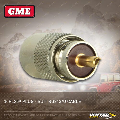 GME PL-SS2595 Replacement PL-SS259 Connector - Suit RG213/U Cable