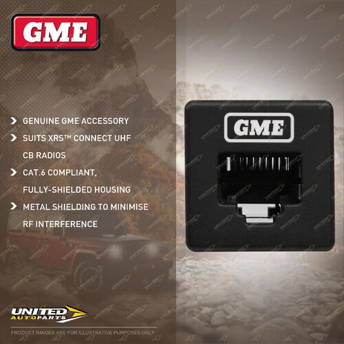 GME RJ45 Pass-Through Adaptor Suit Isuzu D-Max 23mm x 23mm Factory Blanks