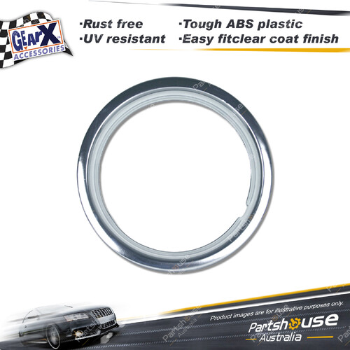 1 piece of GearX Brand Chrome Wheel Trim Ring 14" Automative Parts