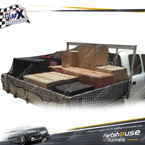 1 x GearX Cargo Net 1.5m x 2.2m Fits Multiple Size Ute Trays and Trailers