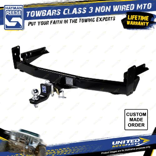 Hayman Reese Towbars Class 3 Non Wired MTO for Mitsubishi Pajero 4D SUV 99-01